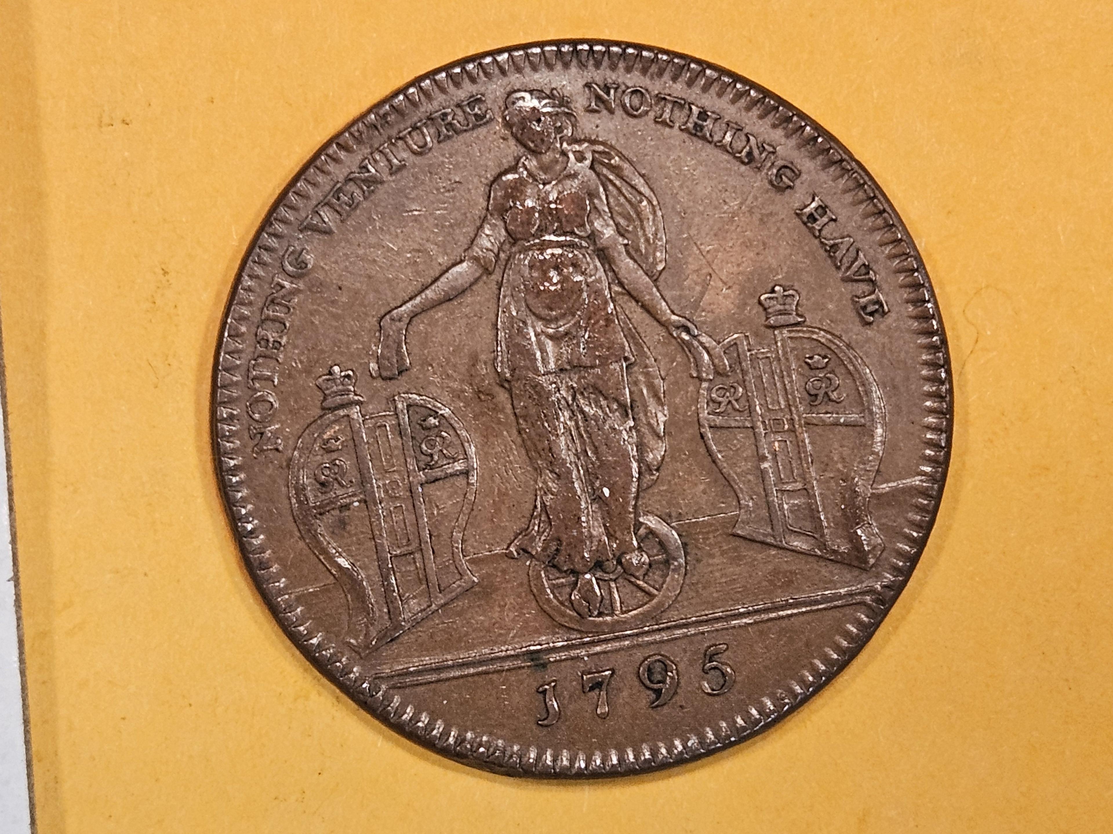 1795 CONDER Token in Extra Fine