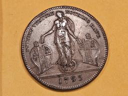 1795 CONDER Token in Extra Fine