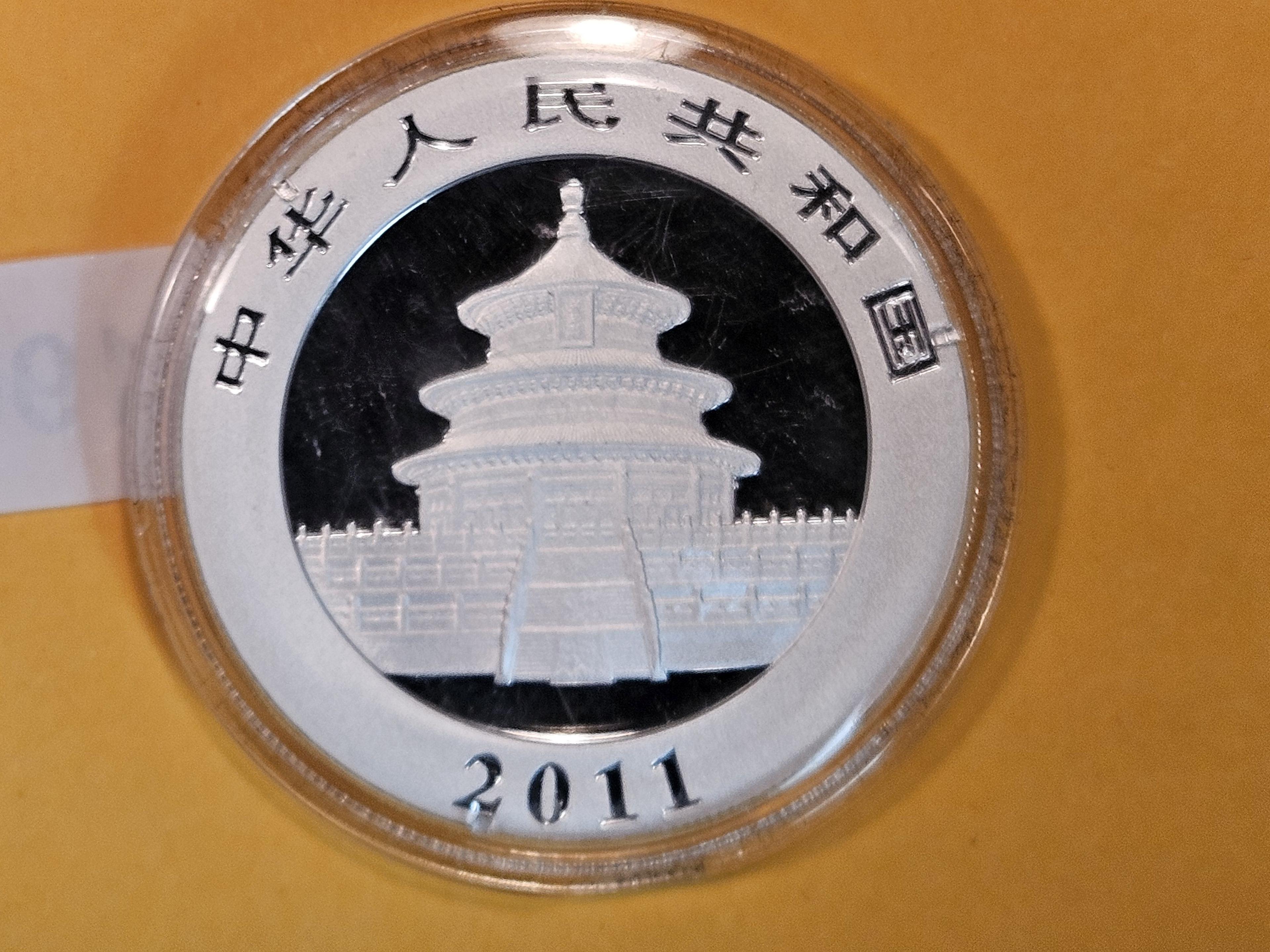 GEM 2011 China silver 10 yuan