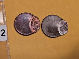 ERRORS! Two Choice Brilliant Uncirculated Lincoln Cents