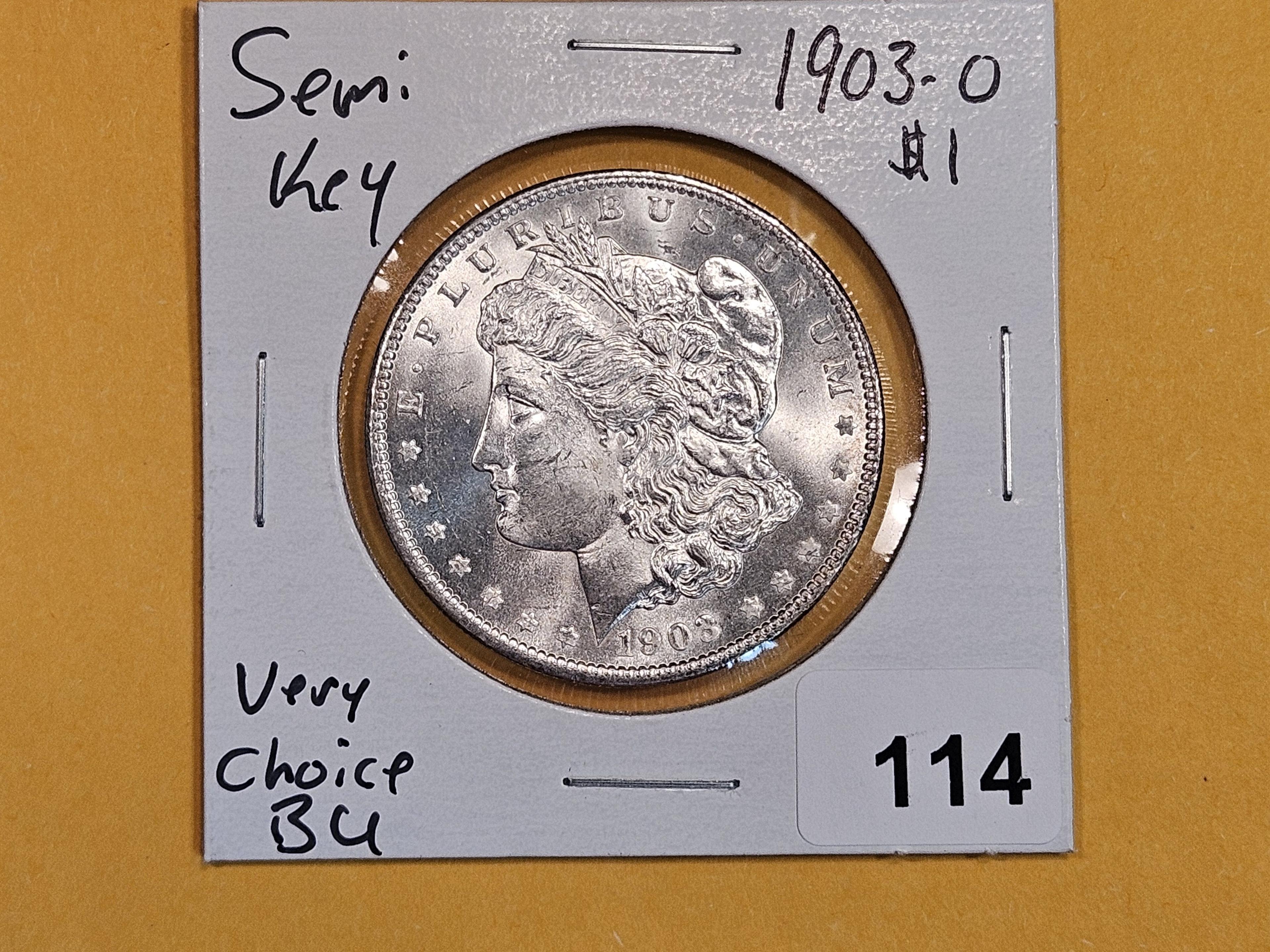 ** HIGHLIGHT ** Semi-Key 1903-O Morgan Dollar in Very Choice Brilliant Uncirculated