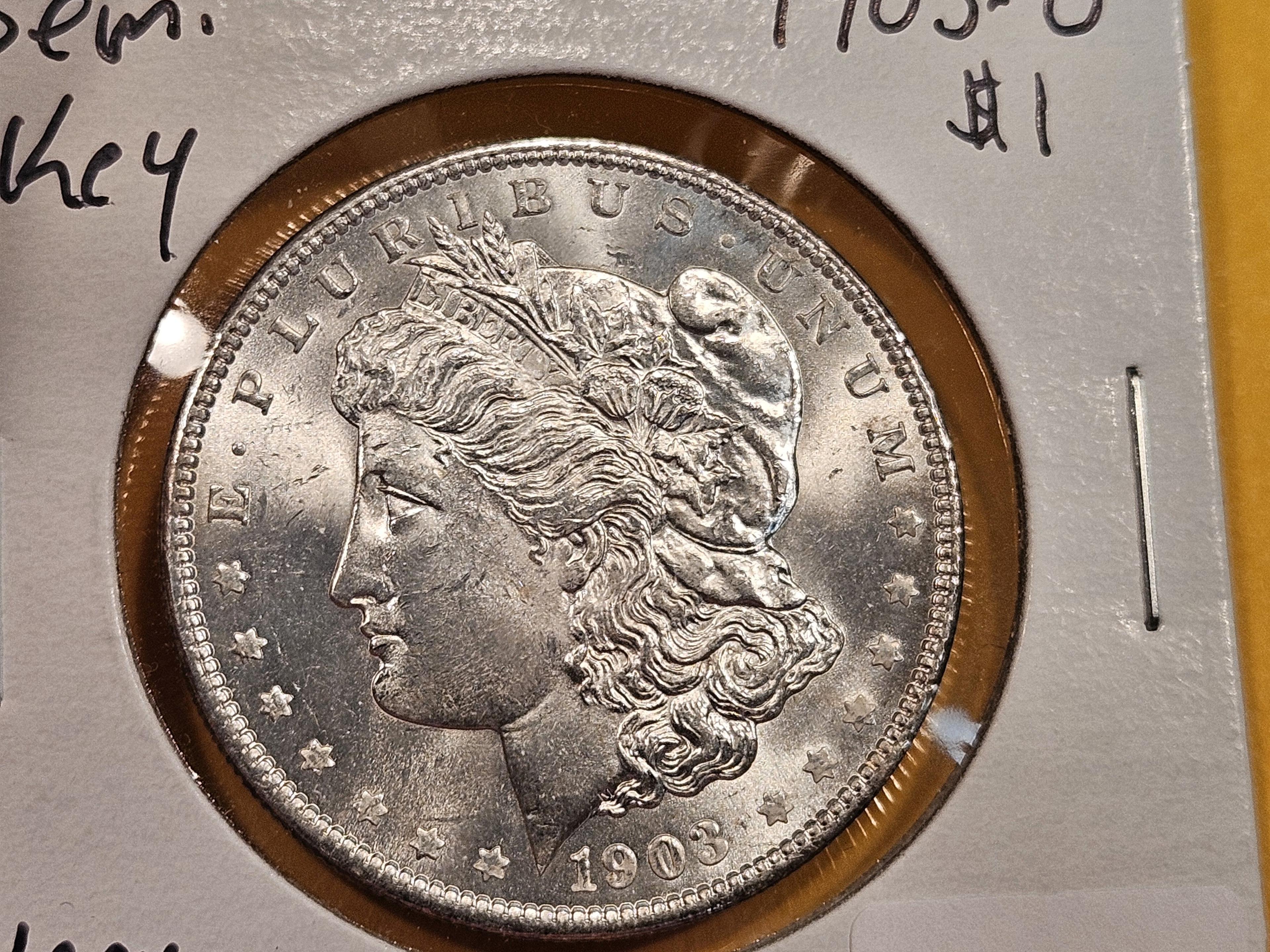 ** HIGHLIGHT ** Semi-Key 1903-O Morgan Dollar in Very Choice Brilliant Uncirculated