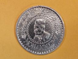 Tougher 1956 Morocco silver 500 francs