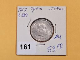 Better 1957 (58) Spain 5 pesetas