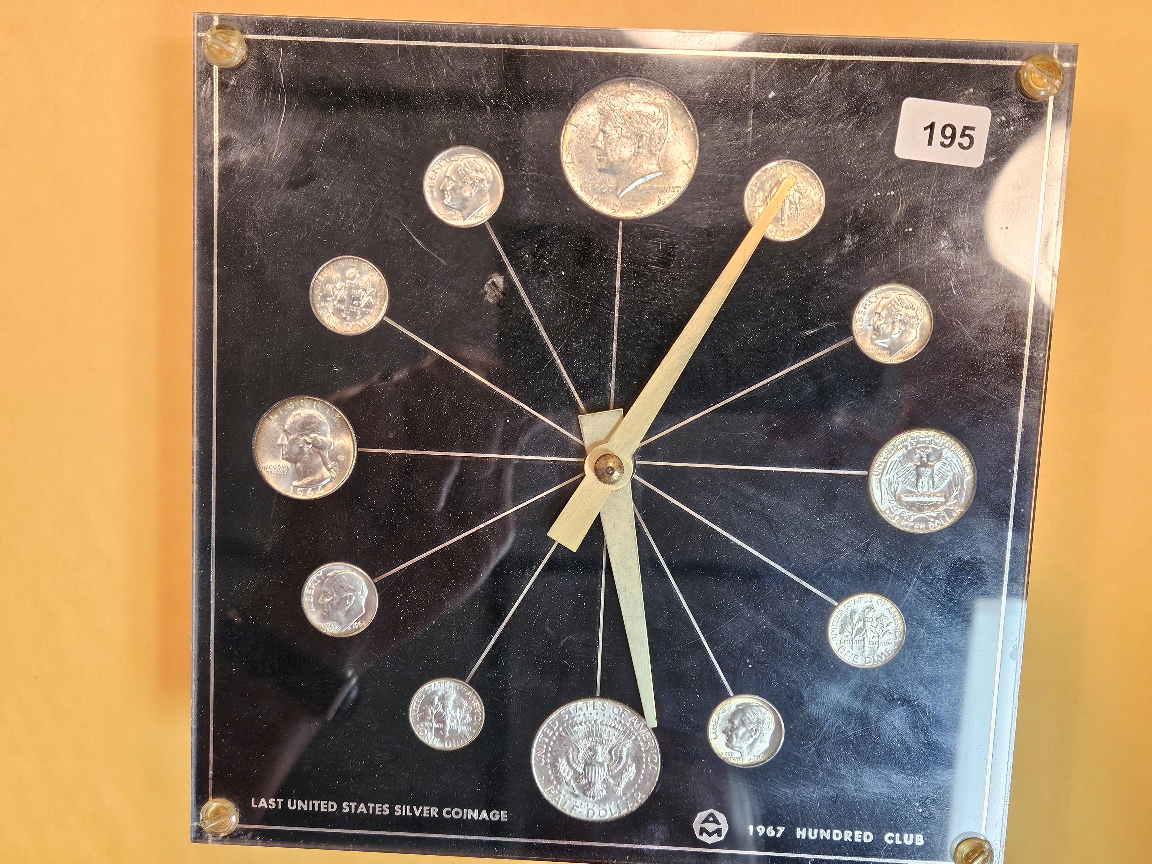 Cool Silver Coin Clock