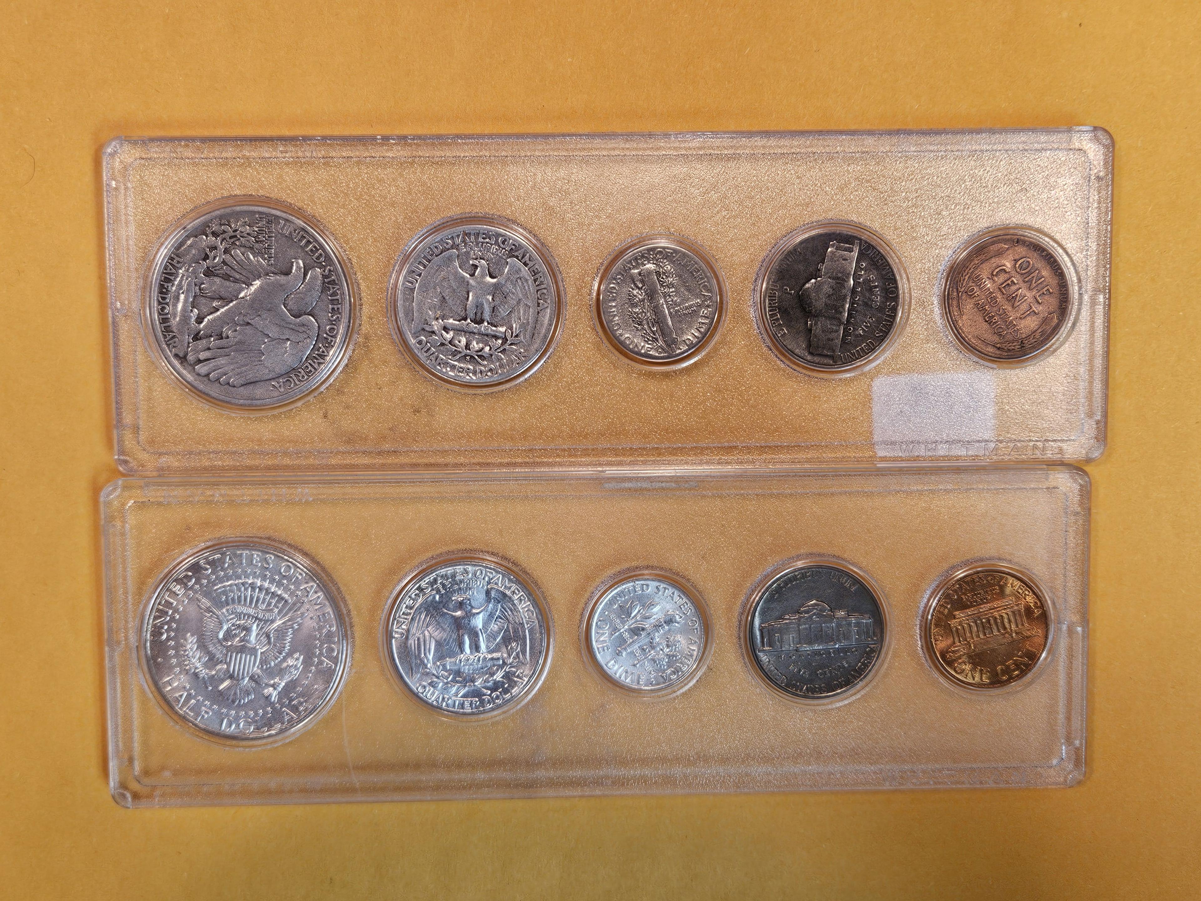 1964 and 1945 Year Coin Sets