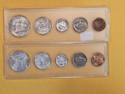 1959 and 1964 Year Coin Sets