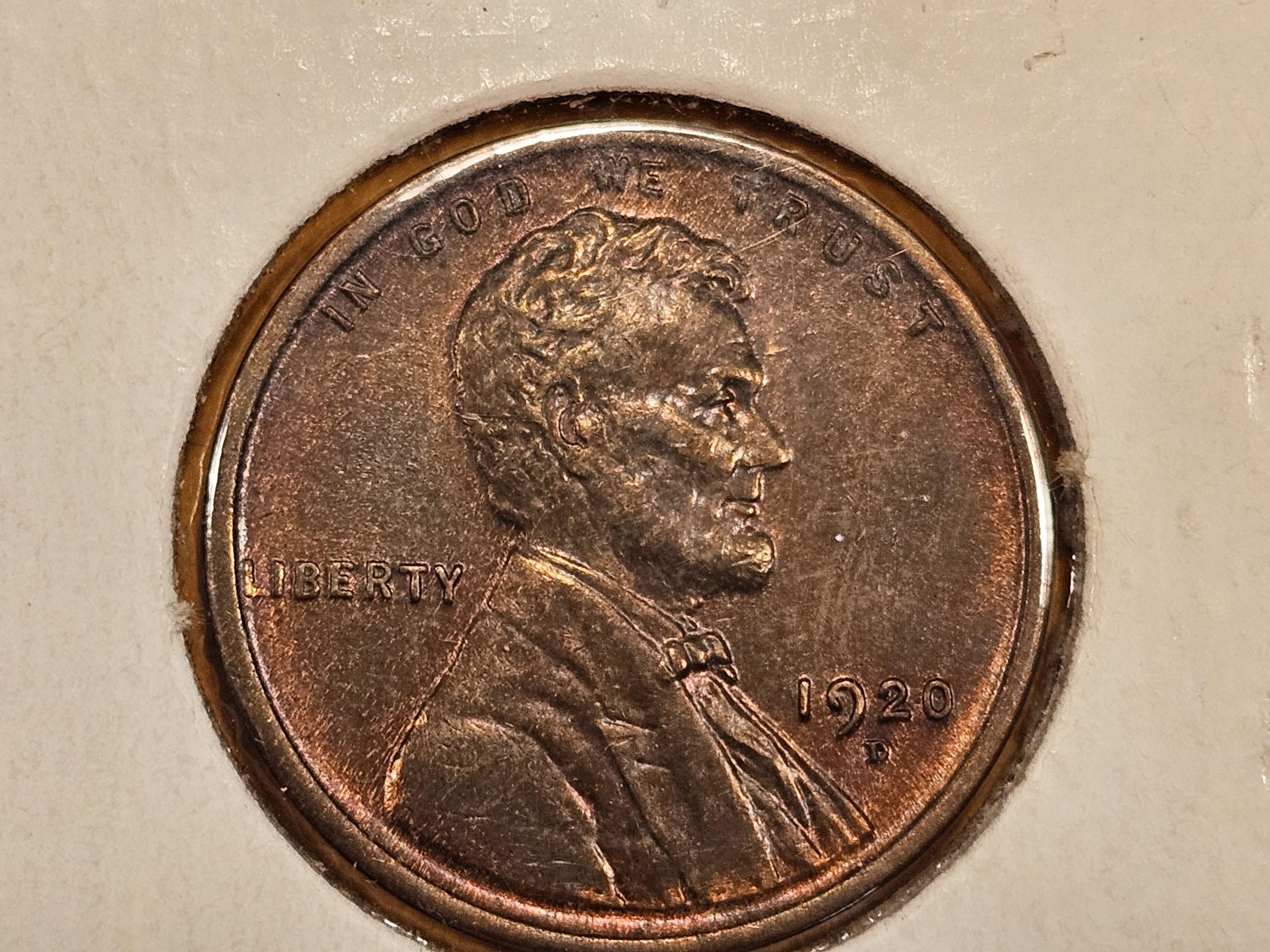 Choice Uncirculated 1920-D Wheat cent