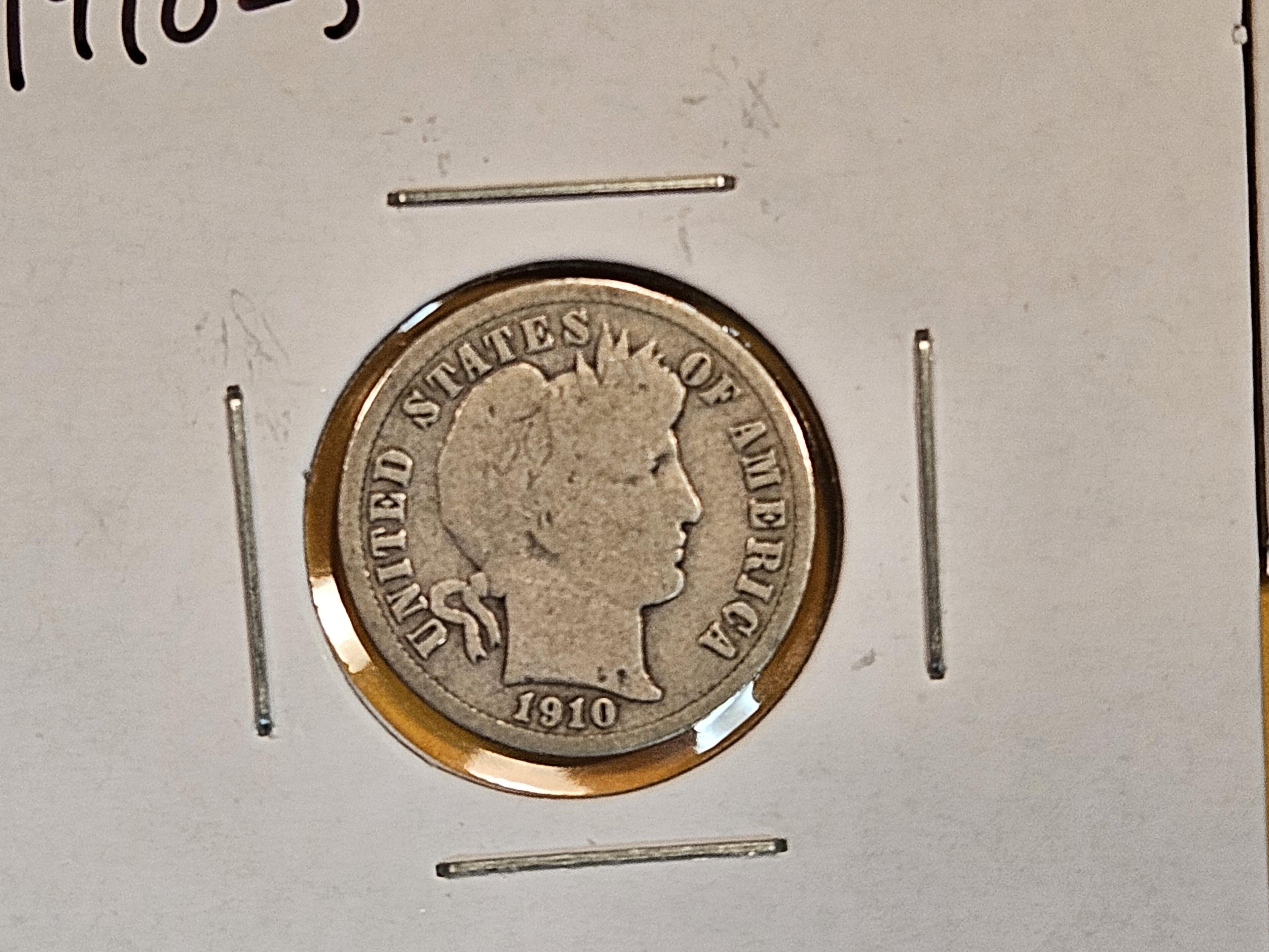 Five better date Barber Dimes