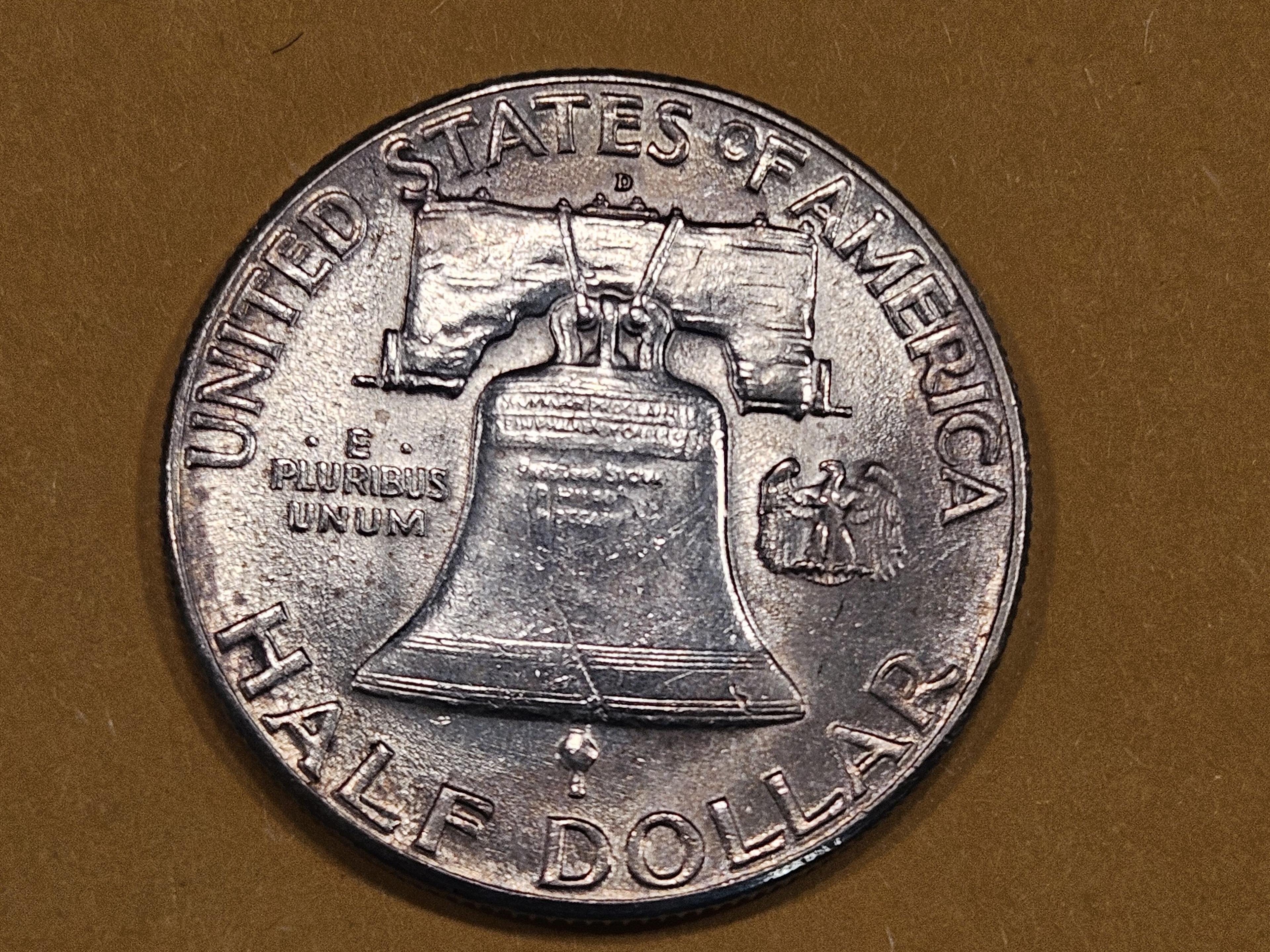 Brilliant Uncirculated Plus 1948-D Franklin Half Dollar FBL