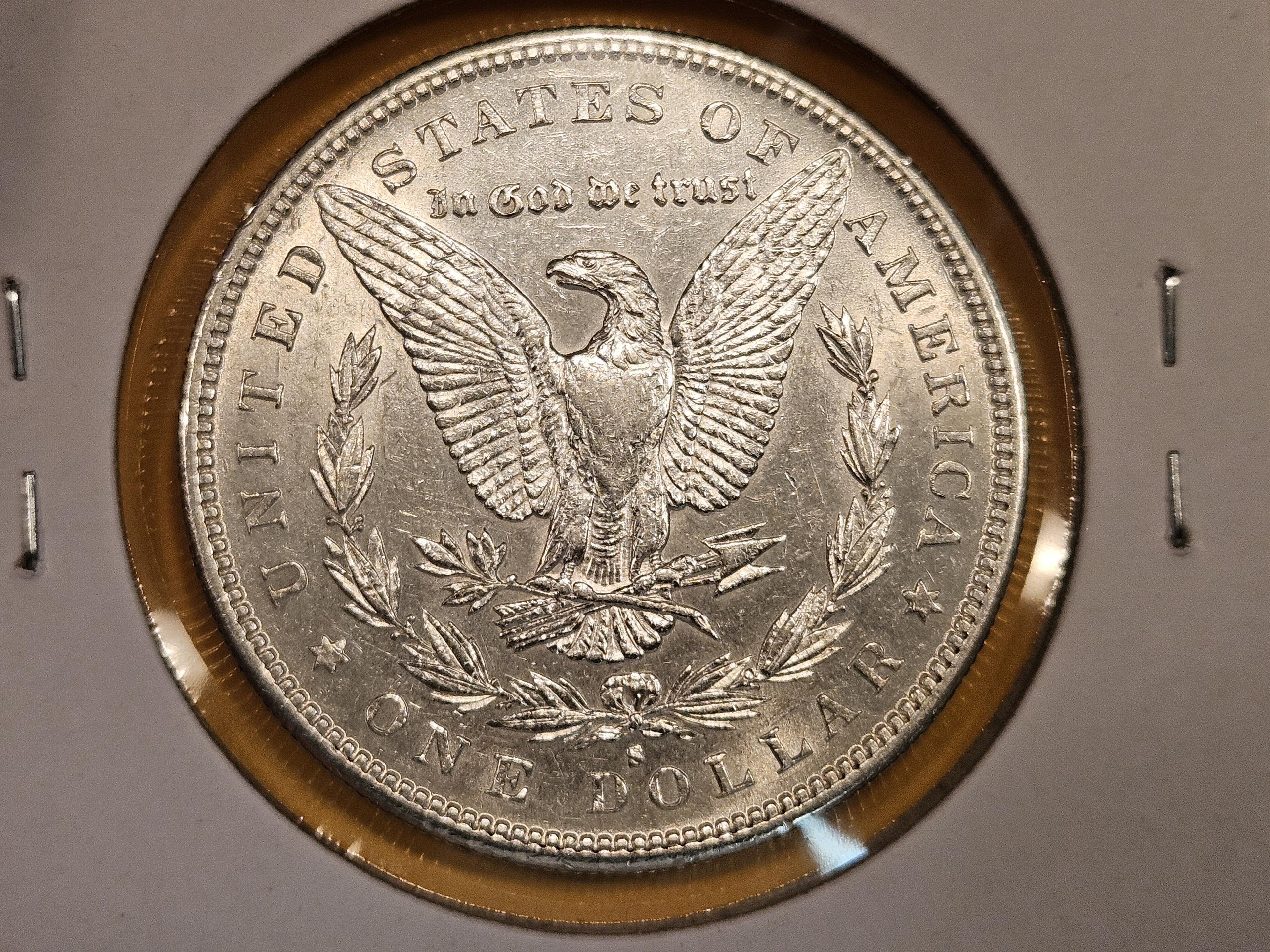 * Semi-Key * 1886-S Morgan Dollar in Brilliant About Uncirculated ++