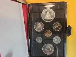 1976 Canada Proof Deep Cameo Silver Coin Set