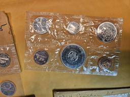 Four Canadian Silver Prooflike Sets