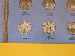 Partially Complete Standing Liberty Quarter Collection
