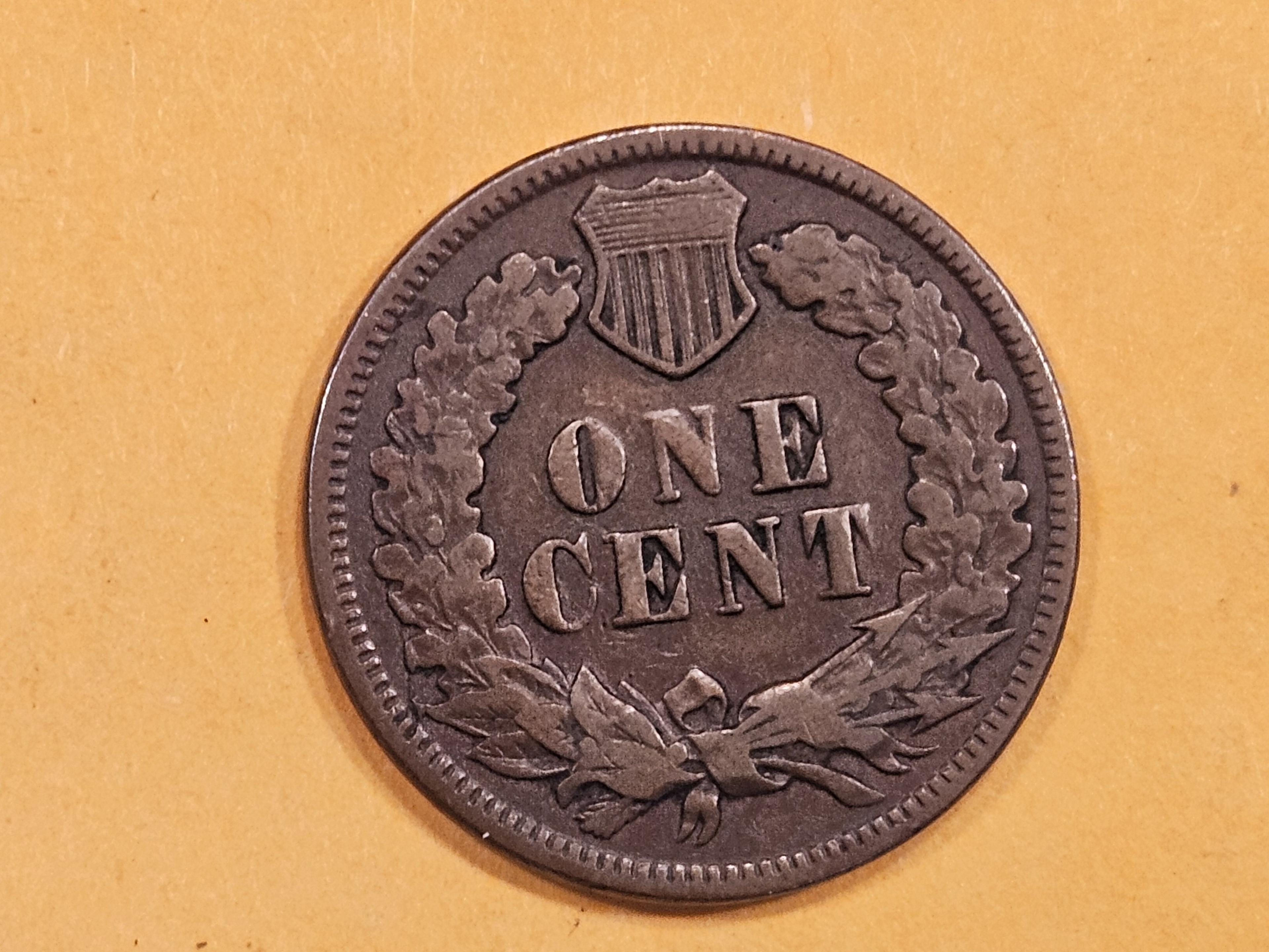 Semi-Key 1876 Indian Cent