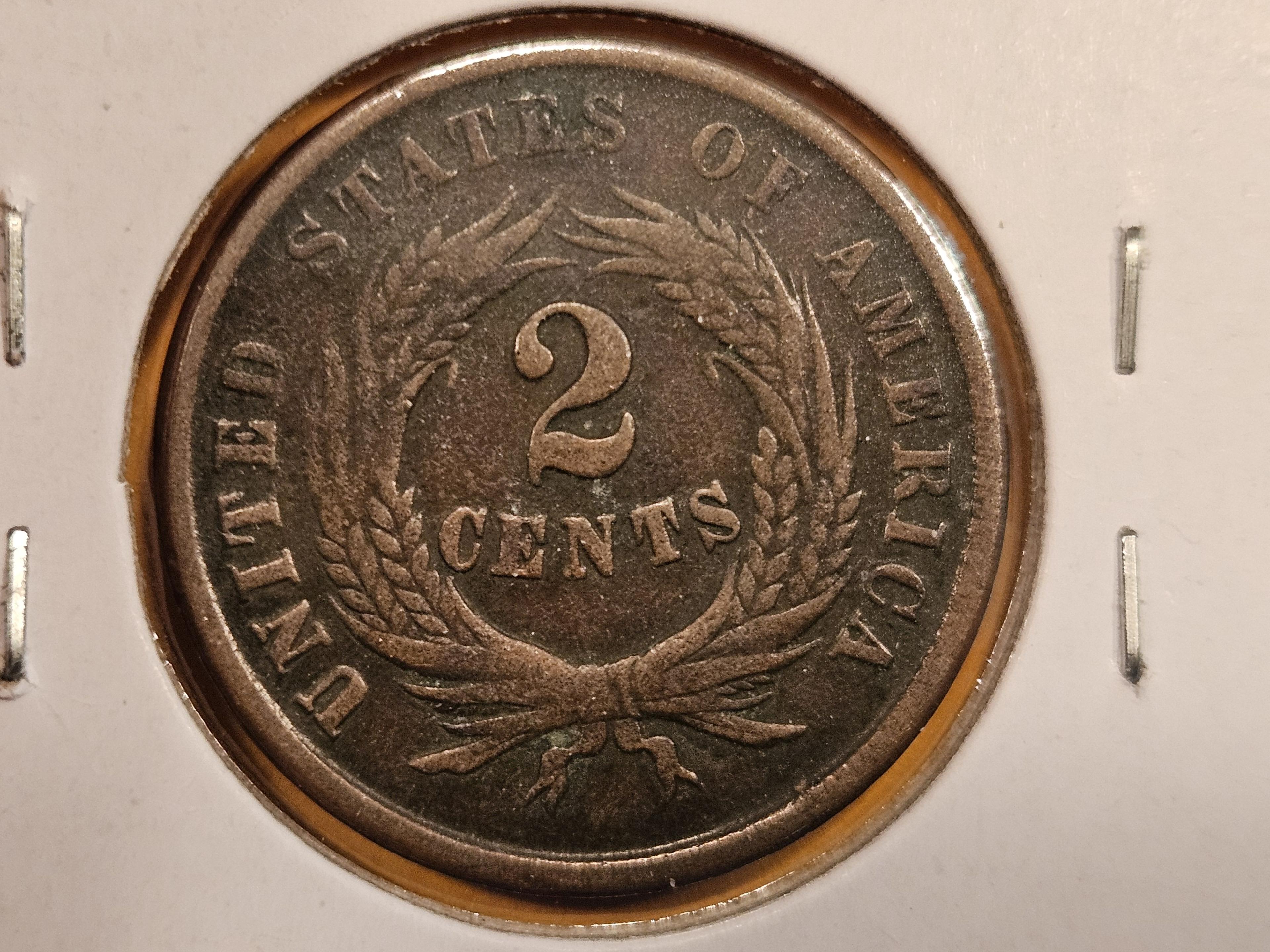 1864 Two Cent Piece