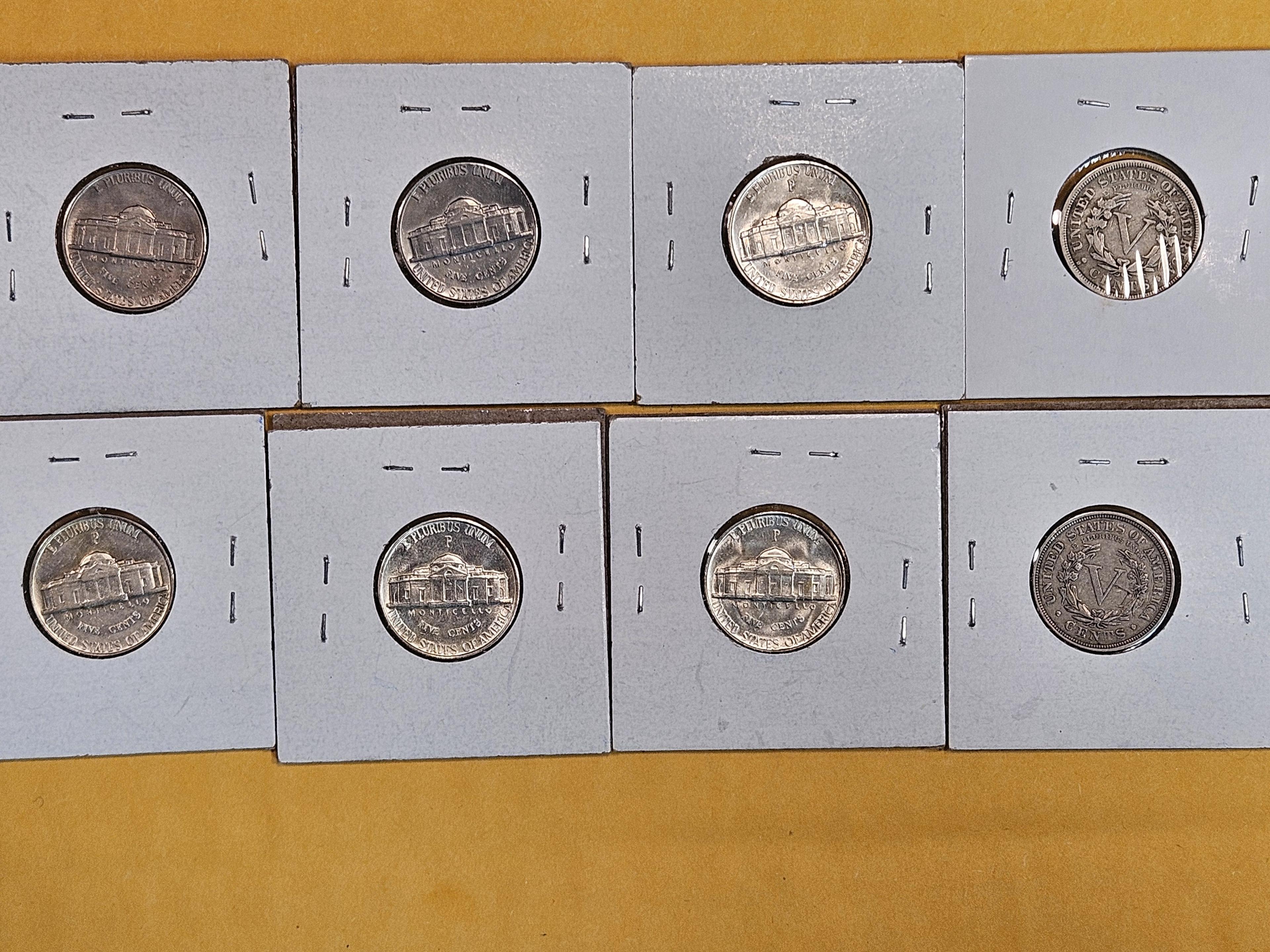 Eight great mixed Nickels