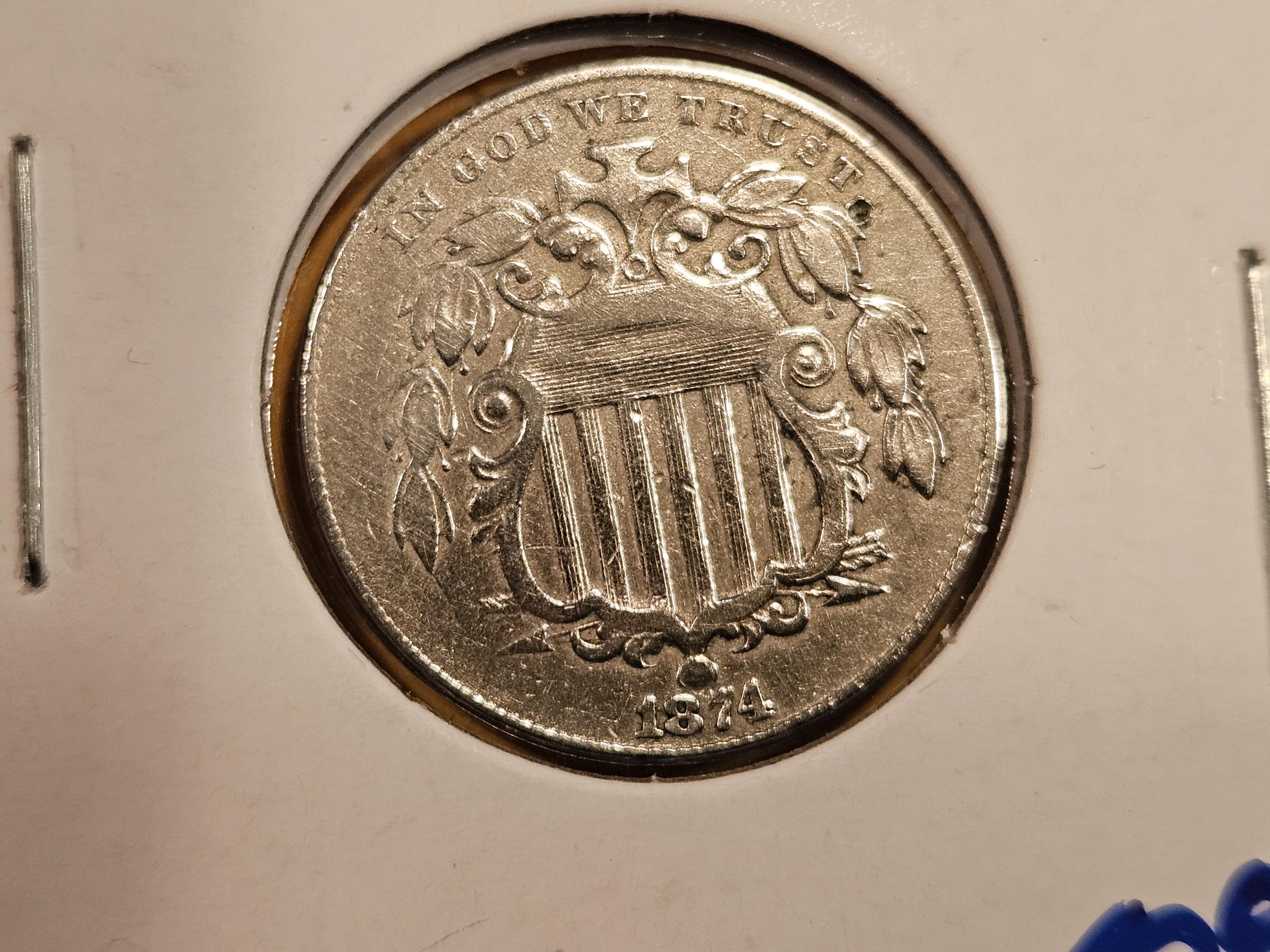 Two Better Date Shield and Buffalo Nickels