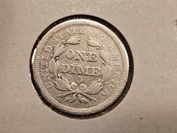 Better Date 1854-O Seated Liberty Dime
