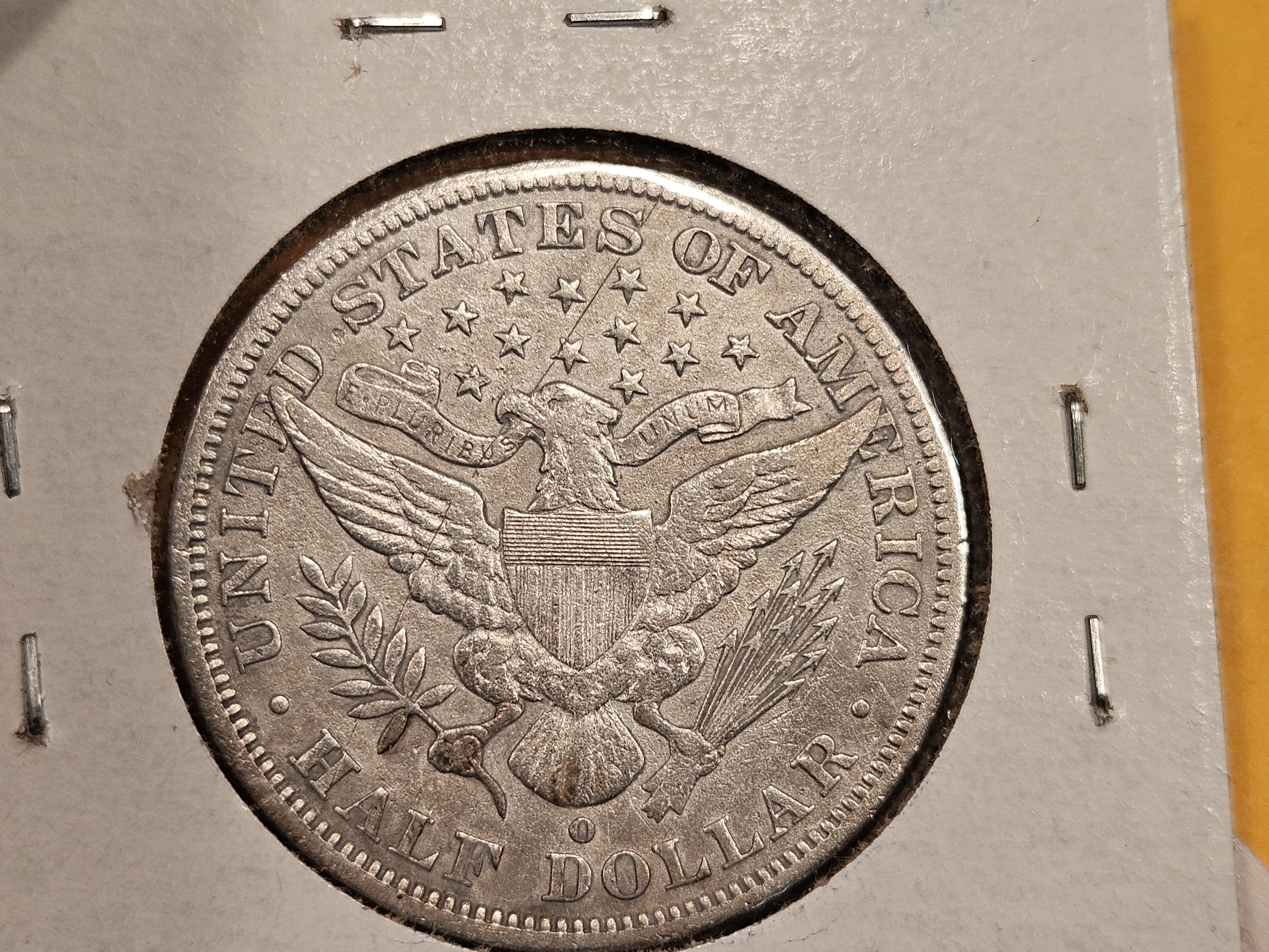 Better 1894-O Barber Half Dollar