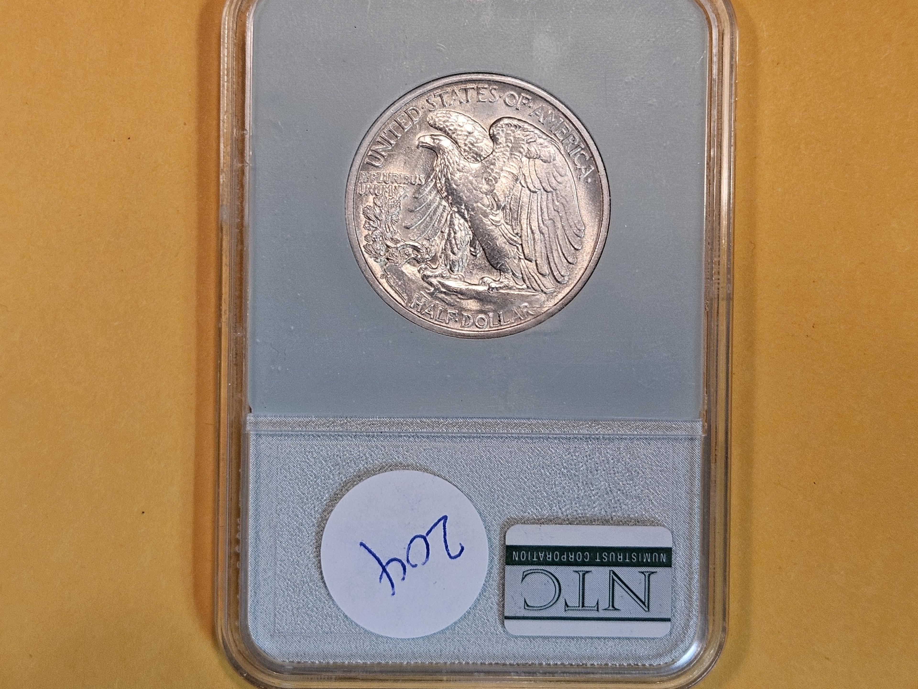 Bright 1941-S Walking Liberty Half Dollar