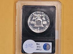 GEM Proof 1963 Franklin Half Dollar