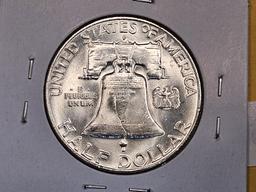 1953-D Franklin Half Dollar in Very Choice Brilliant Uncirculated