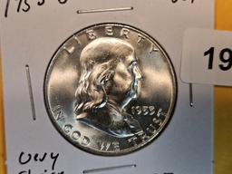 1953-D Franklin Half Dollar in Very Choice Brilliant Uncirculated