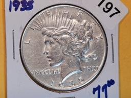 1935 Peace Dollar