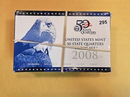 Five US Statehood Proof Quarters Sets