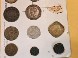 Fourteen coins from India