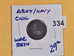 Civil War Token