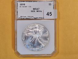 PCI 1999 American Silver Eagle