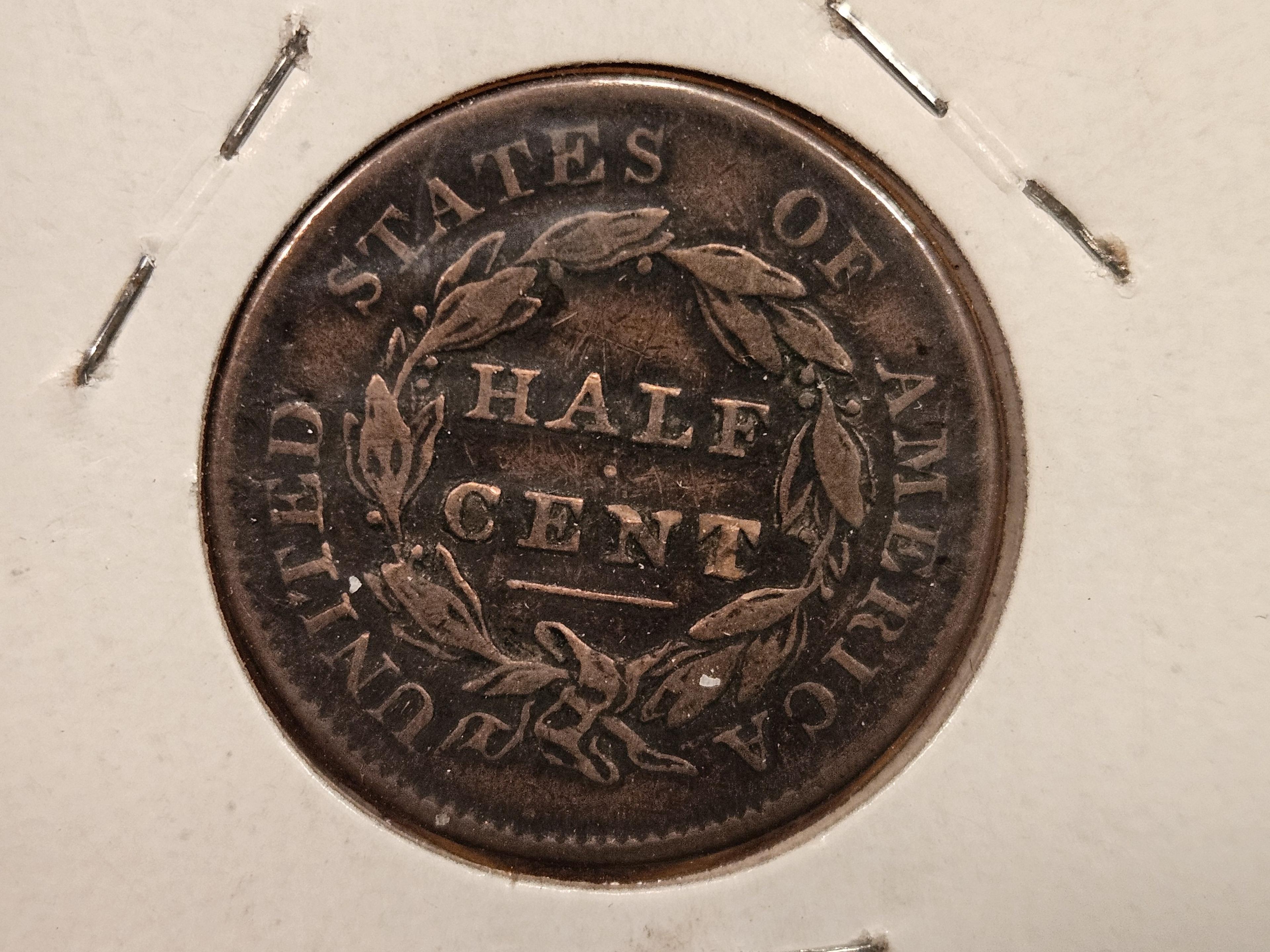 1829 Classic Head Half-Cent