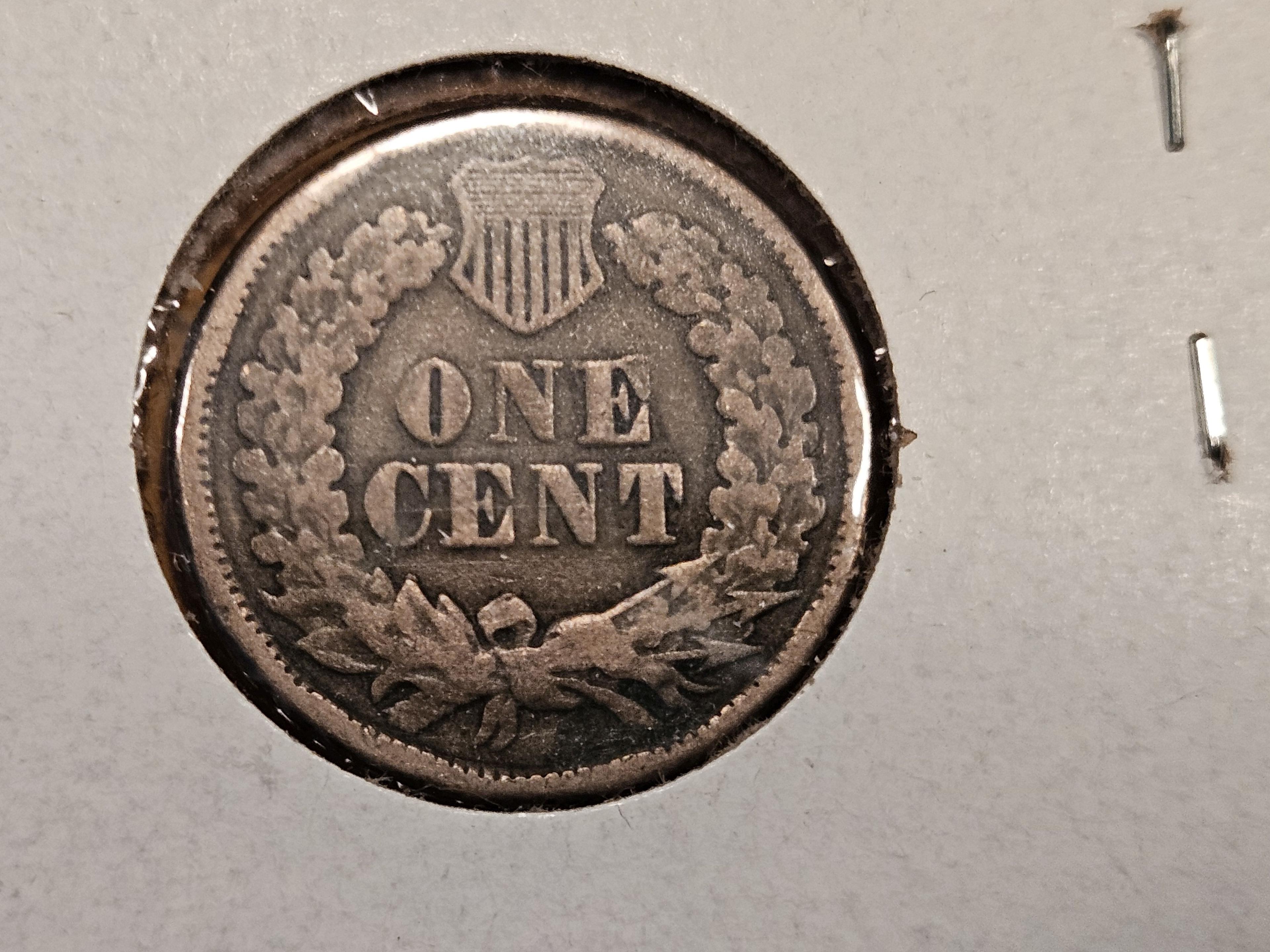 ERROR! 1863 Copper-Nickel Indian Cent