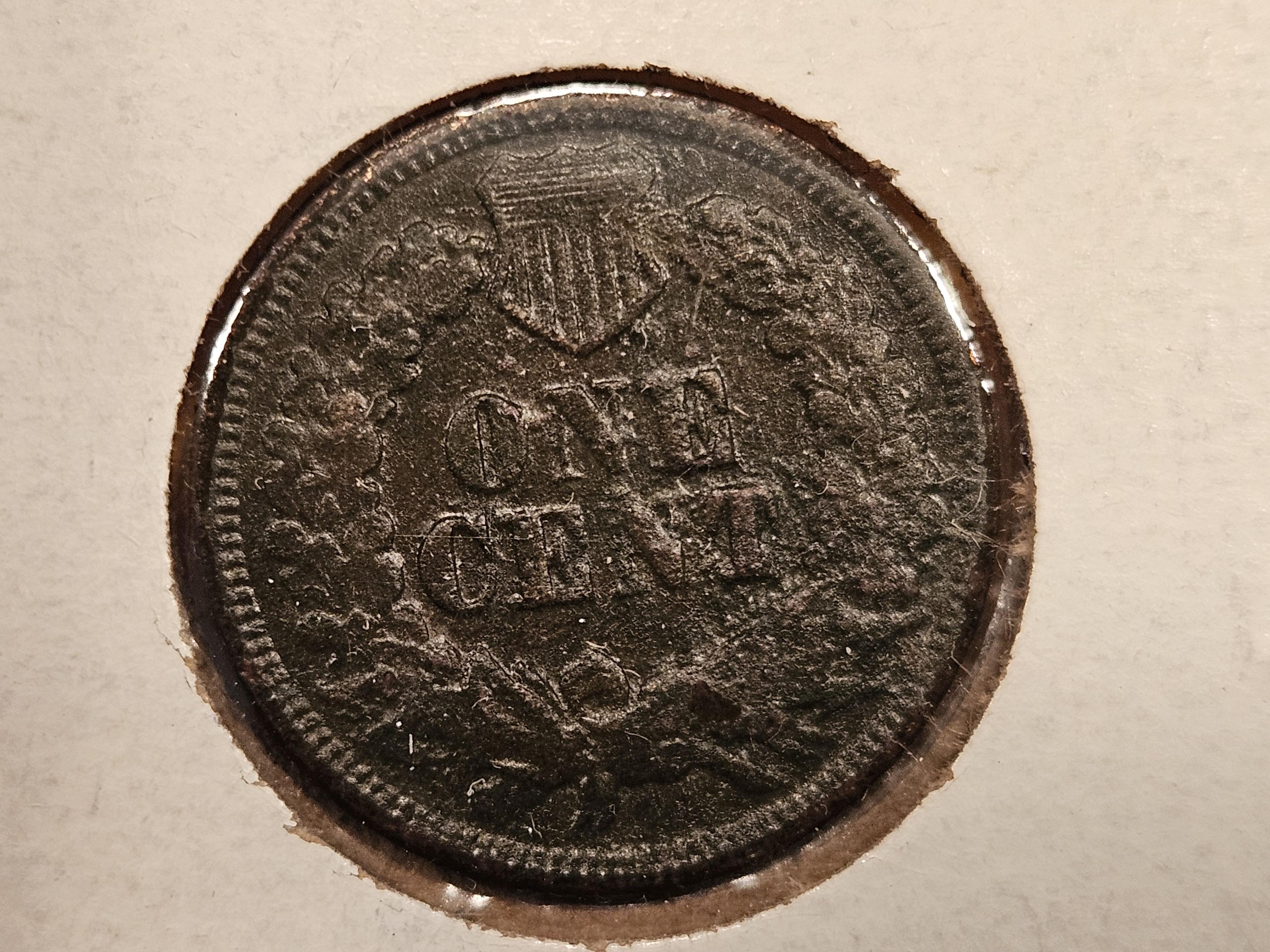 Semi-key 1868 Indian Cent