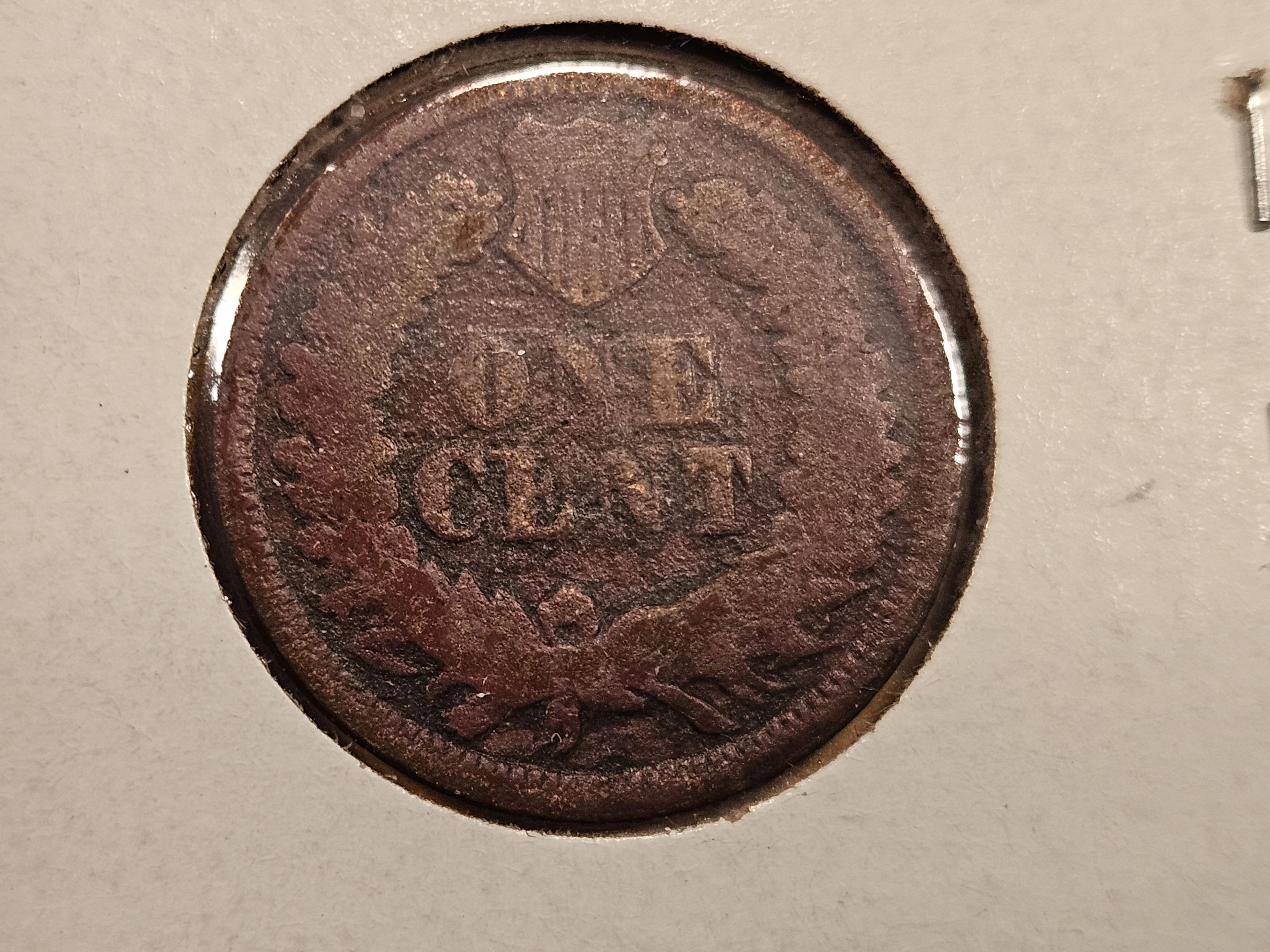 Semi-key 1866 Indian Cent