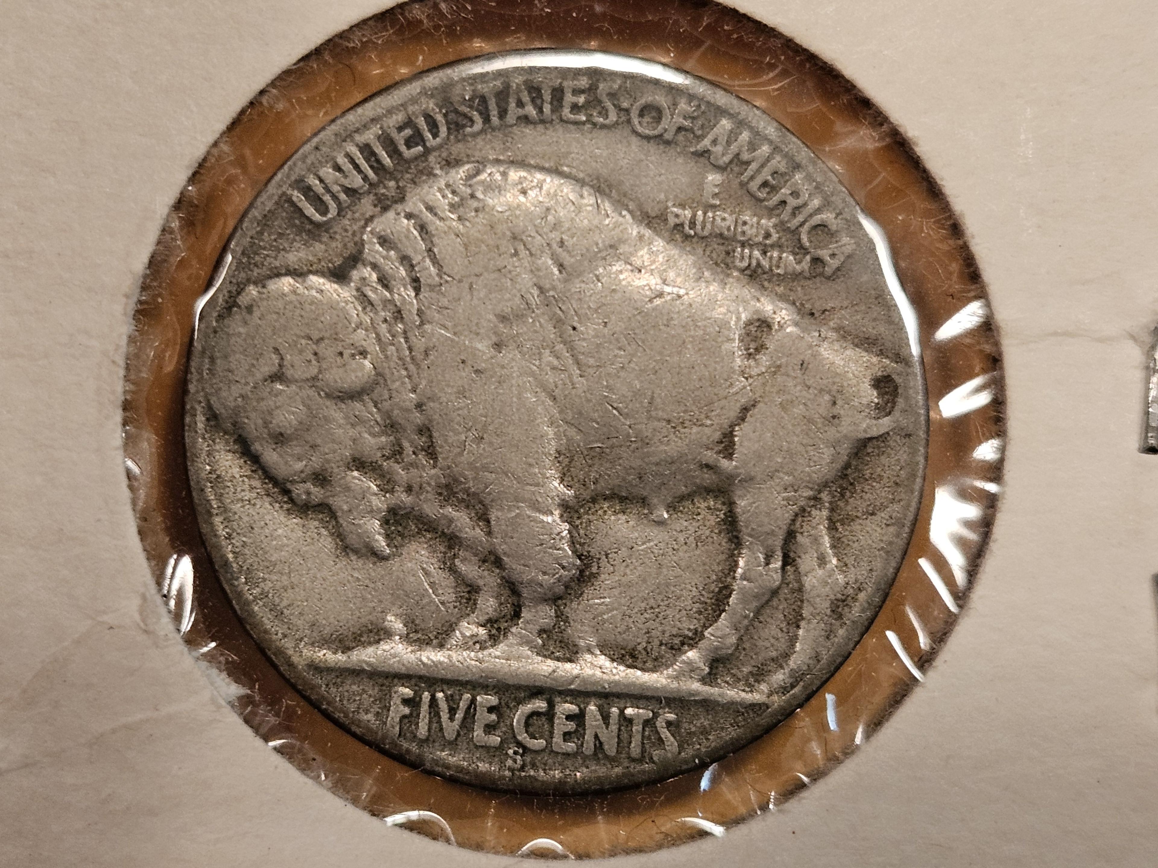 * Semi-key 1926-S Buffalo Nickel in VG to Fine