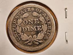 Better Date 1849-O Seated liberty Dime