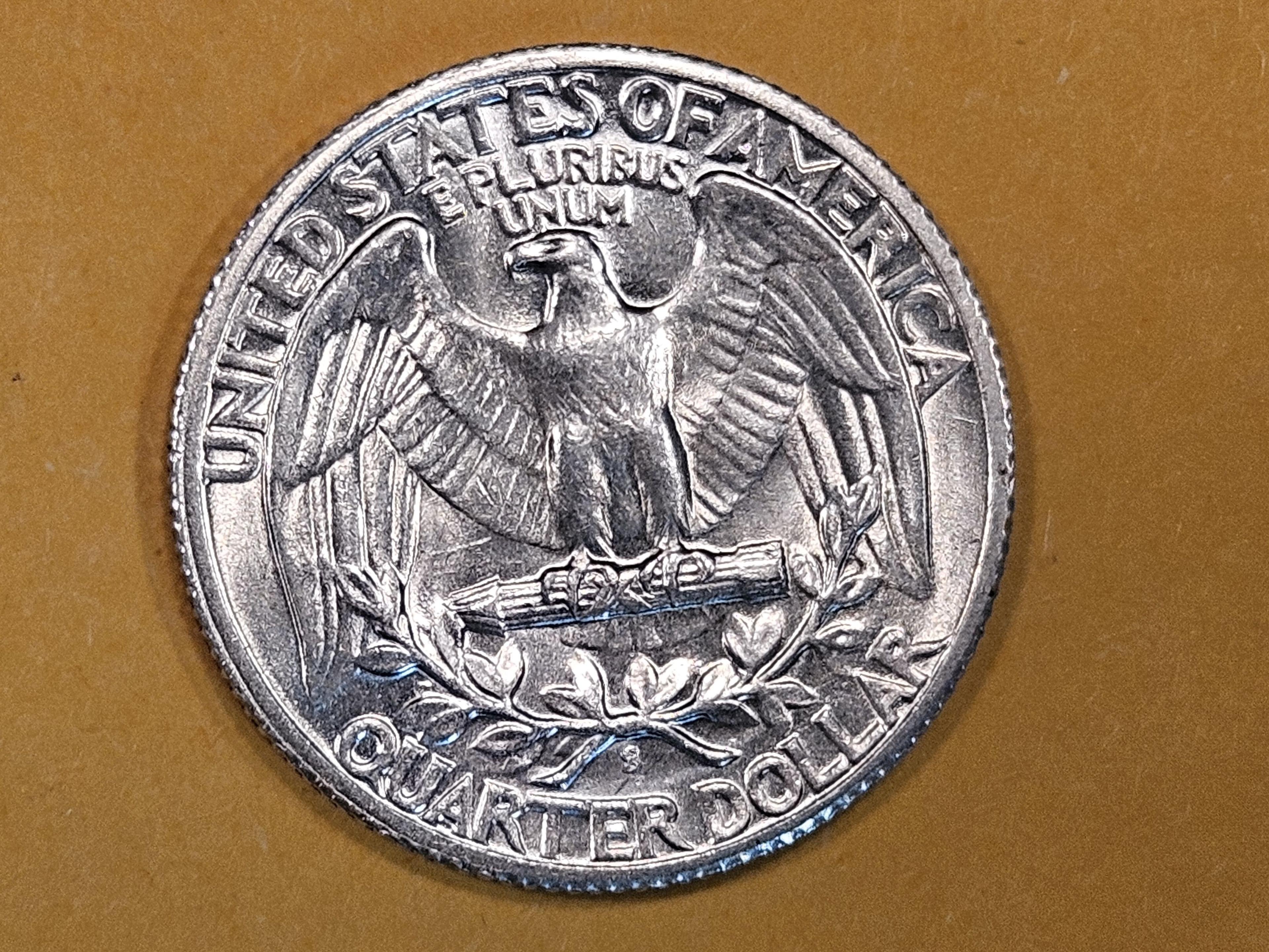 Brilliant Uncirculated plus 1942-S Washington Quarter