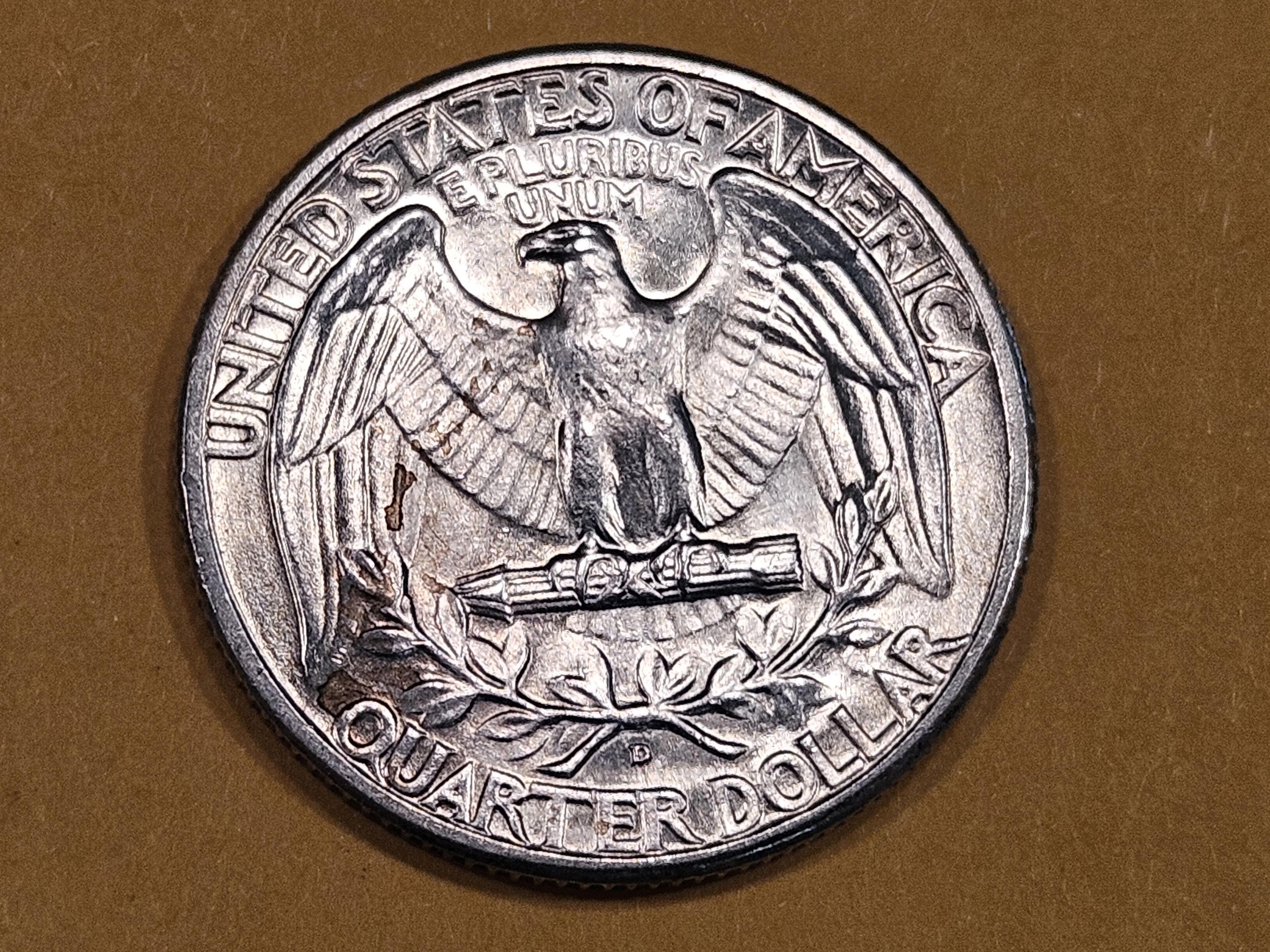 Brilliant Uncirculated plus 1939-D Washington Quarter