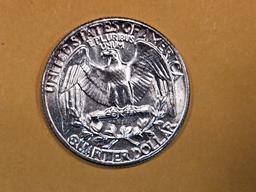 Choice Brilliant Uncirculated 1949 Washington Quarter