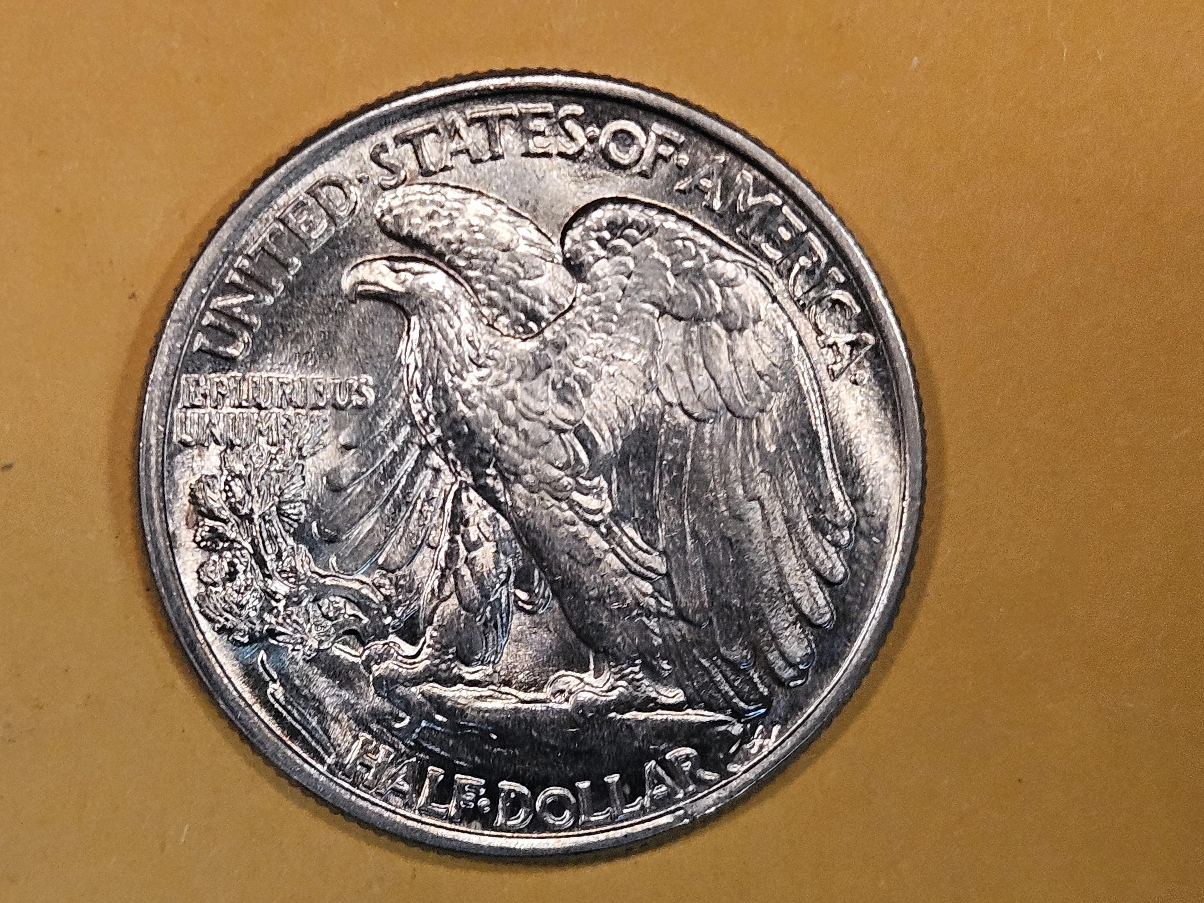 * Very Choice Brilliant Uncirculated 1943 Walking Liberty Half Dollar