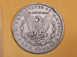 ** KEY DATE ** 1892-CC Morgan Dollar in FINE