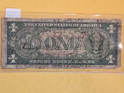 HAWAII OverPrint Silver Certificate Short Snorter