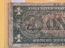 HAWAII OverPrint Silver Certificate Short Snorter