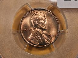 GEM! PCGS 1948-S Wheat cent in Mint State 66 RED