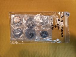 Three Canadian Coin sets in original packaging