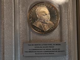 Martin Luther King Sterling Silver Proof Medal