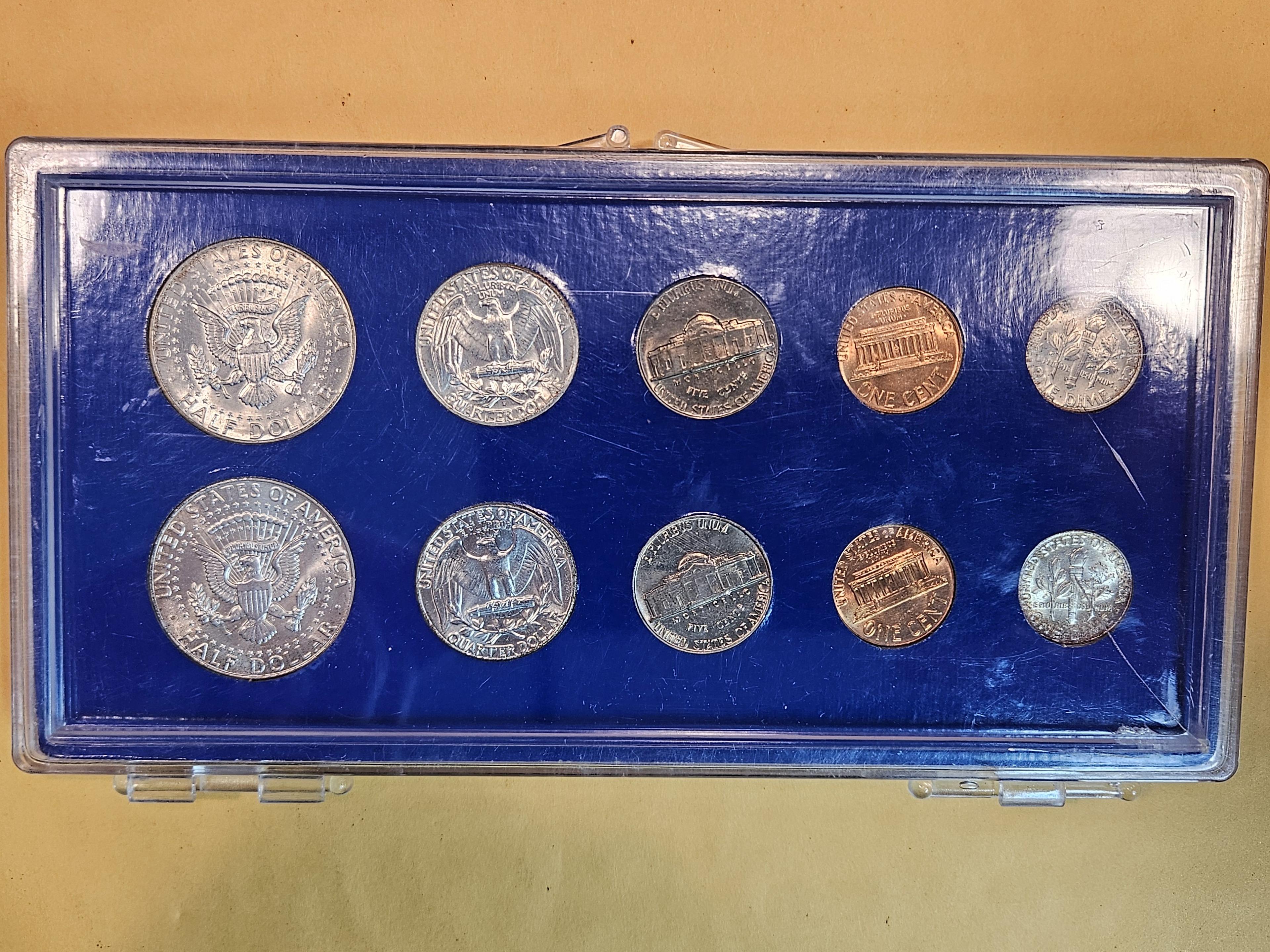 Brilliant Uncirculated 1964 P & D Coin sets